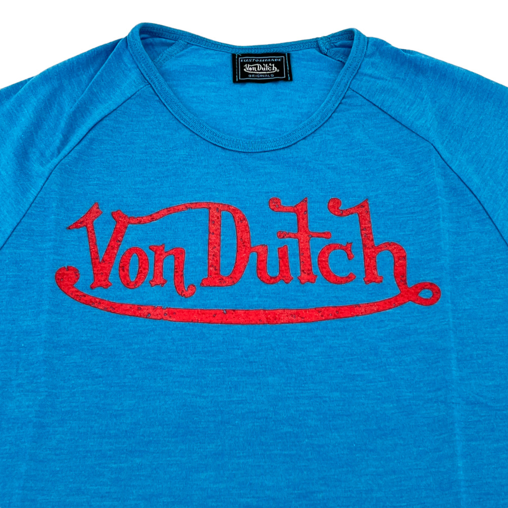 Von Dutch Baby Tee T-Shirt Y2K 2000s Large - Picture 3 of 11